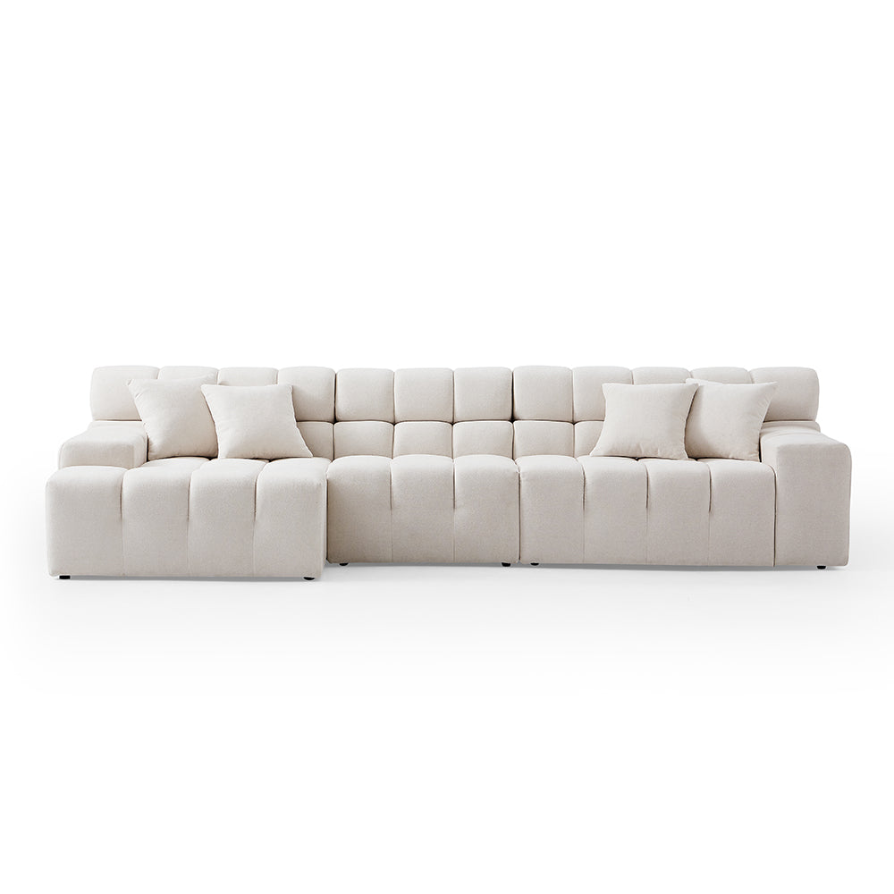 Marshmallow L-Shaped Sofa