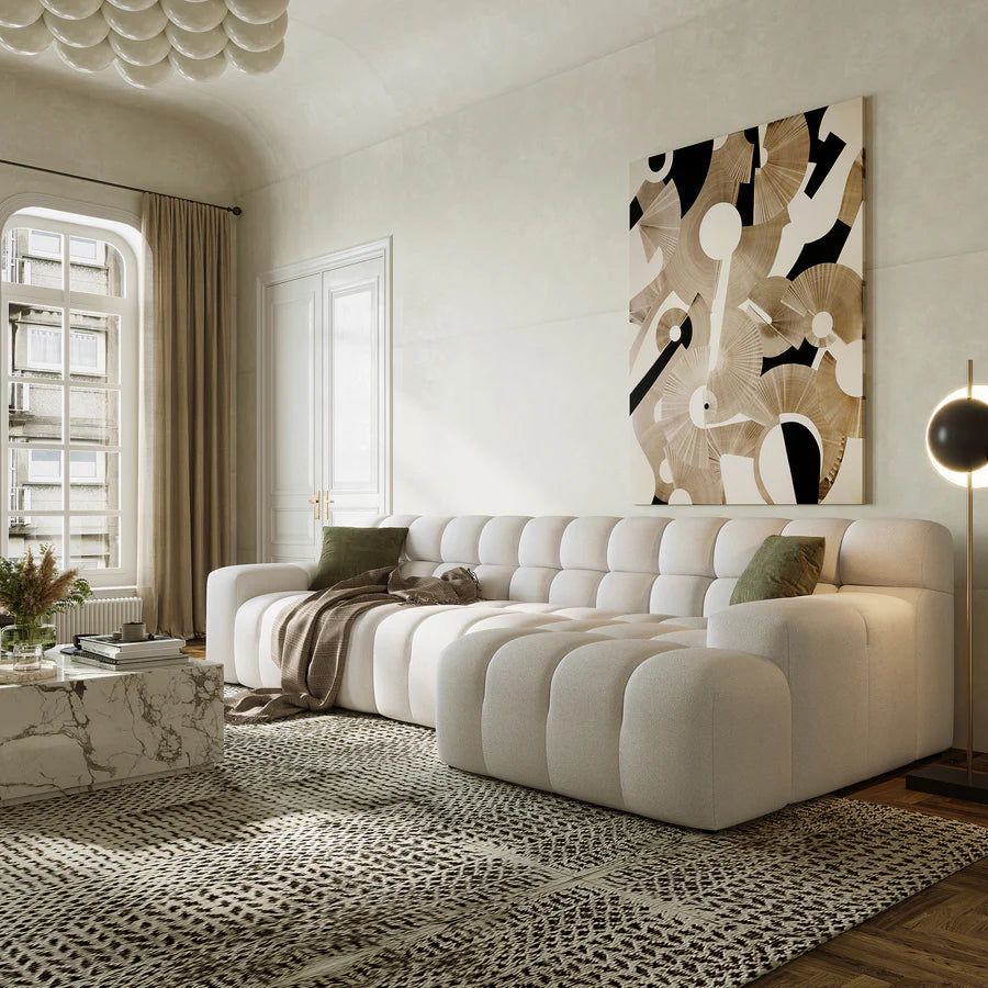 Marshmallow L-Shaped Sofa