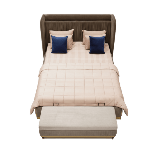 Modern Classic Double King Size Bed