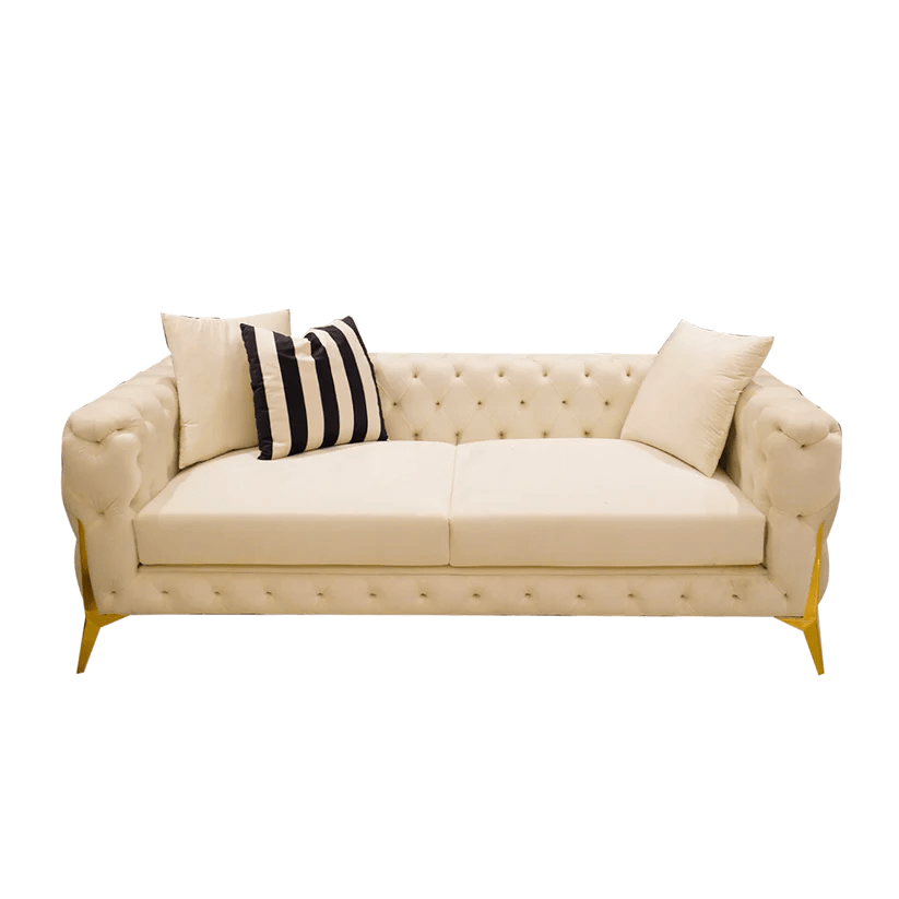 Timeless Comfort: Classic 3-Seater Sofa with Modern Design