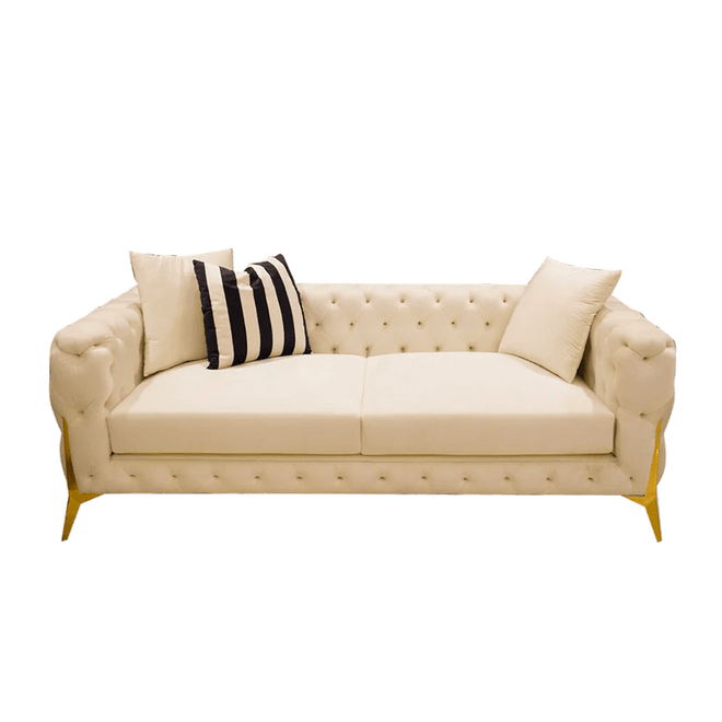 Timeless Comfort: Classic 3-Seater Sofa with Modern Design