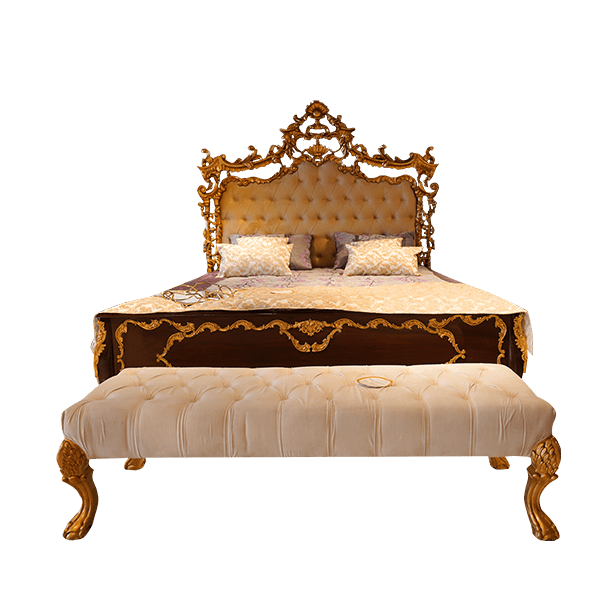 Golden Dreams - Classic King Size Bed