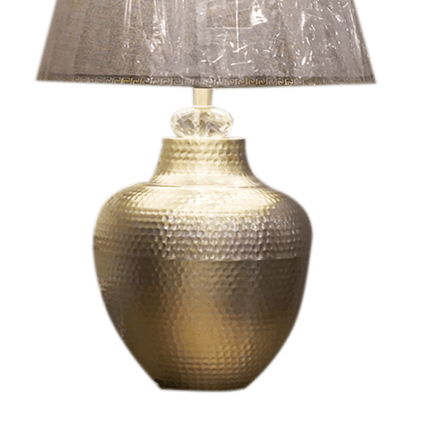 Sleek Silver Maknisa Lamp