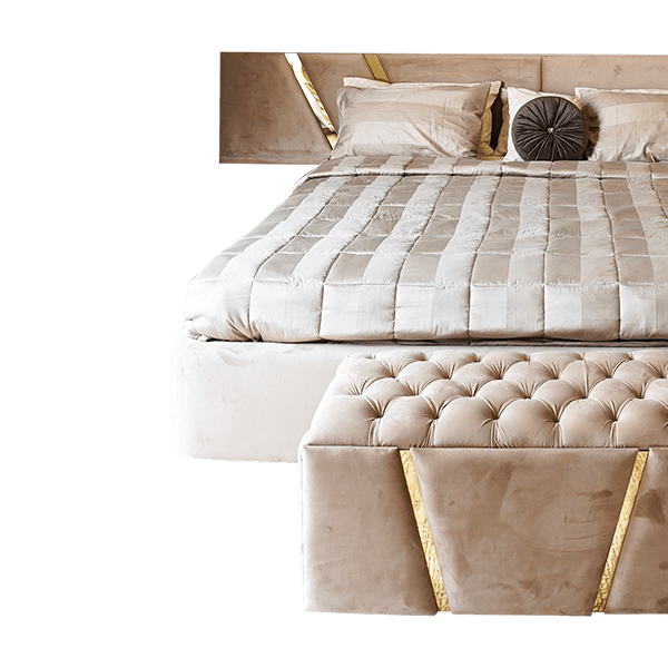 Elegant Wooden Dream Bed Customizable Modern Design