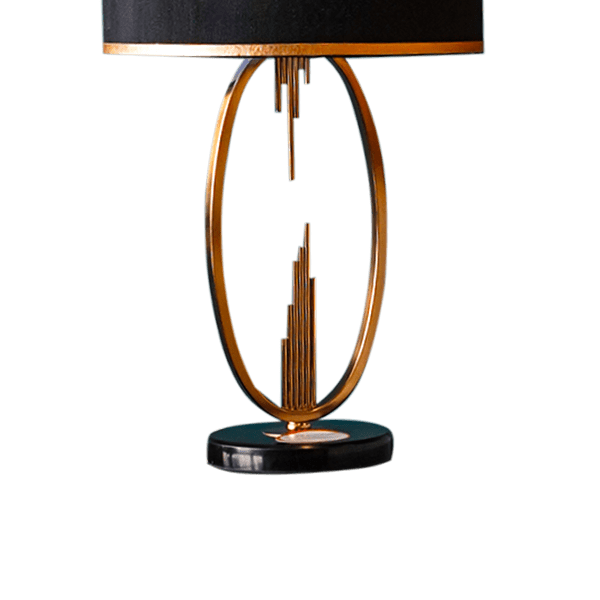 Round Shape Design Lamp with Warm Globe Glow