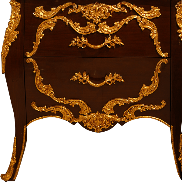 Golden Majesty: The Marble-Seated Stool