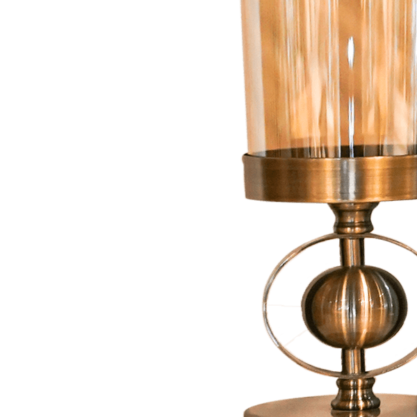 Contemporary Design: Double Circle Shape Line Table Lamp