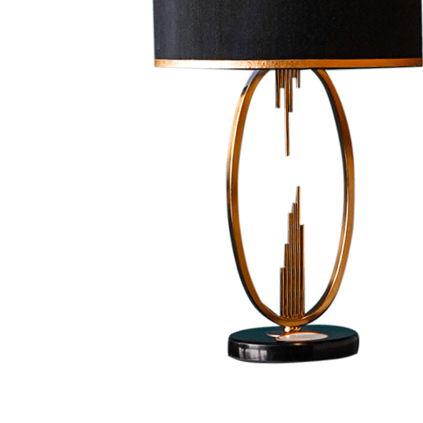 Round Shape Design Lamp with Warm Globe Glow