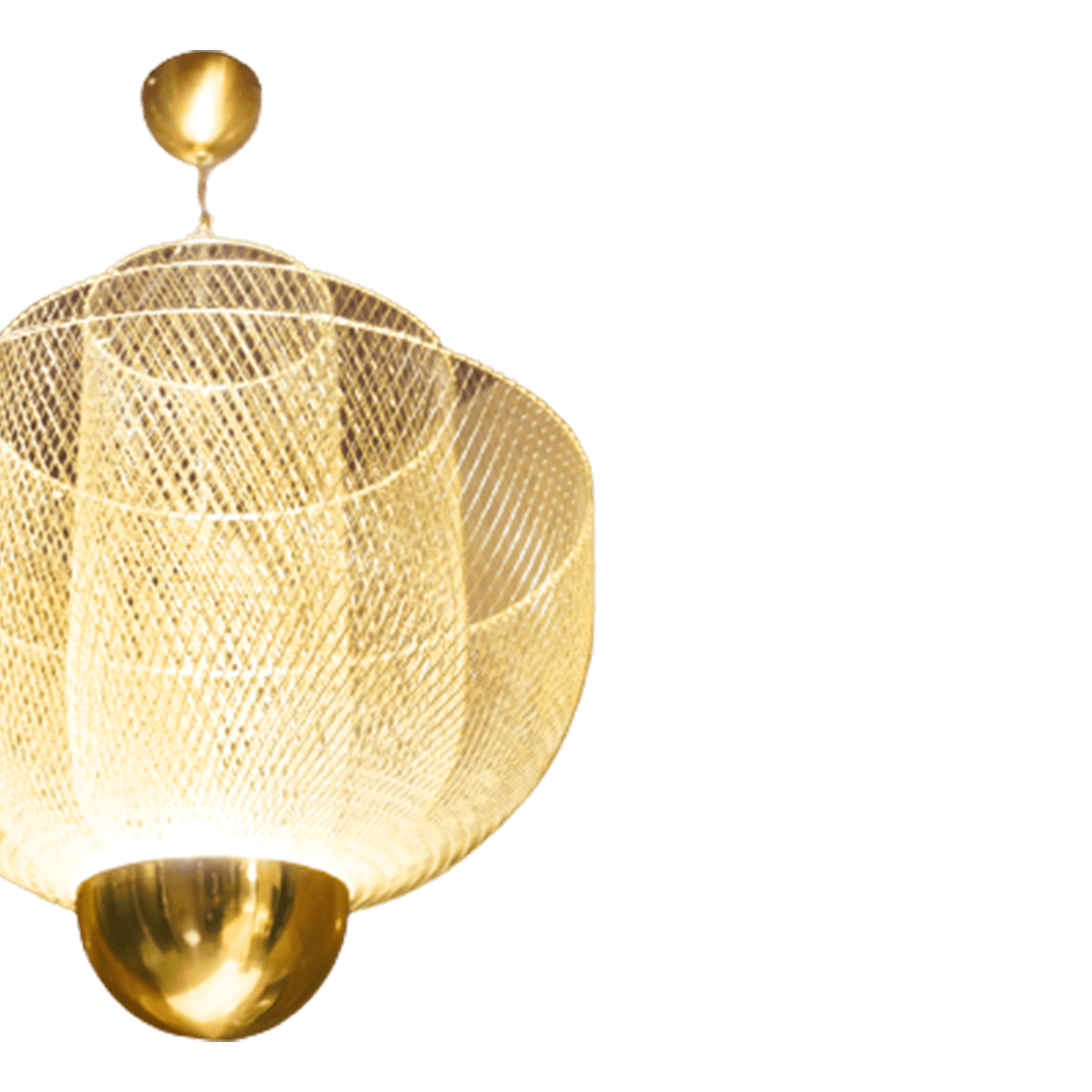 Radiant Opulence: Classic Chandelier with Golden Color