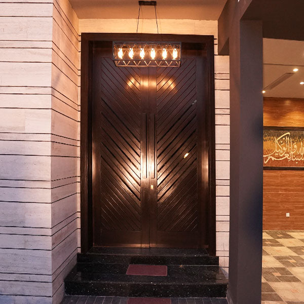 Modern Lighted Doors