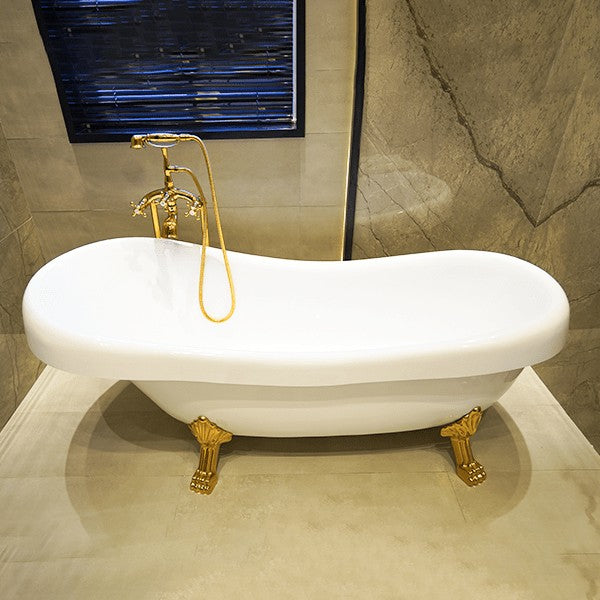 Contemporary Golden Bathroom Faucet