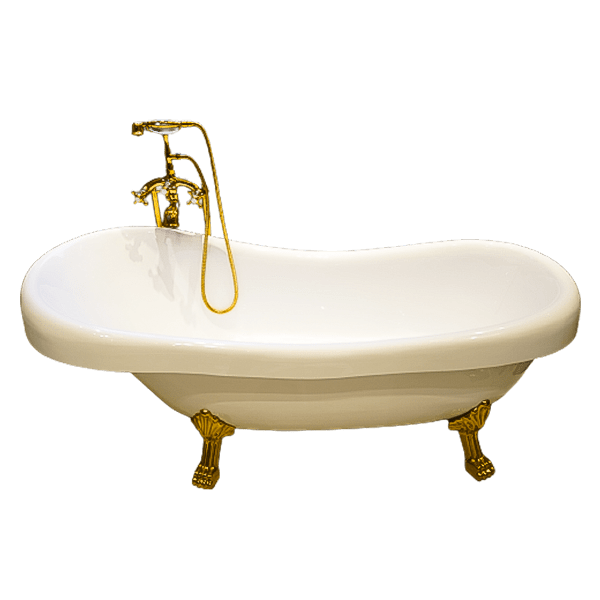 Contemporary Golden Bathroom Faucet