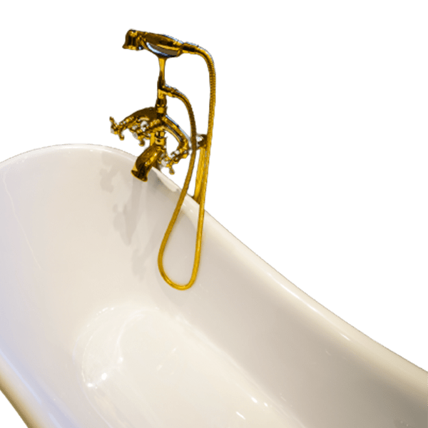 Contemporary Golden Bathroom Faucet