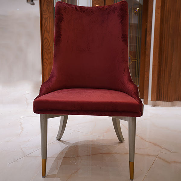 Modern Ruby Red Single Chair