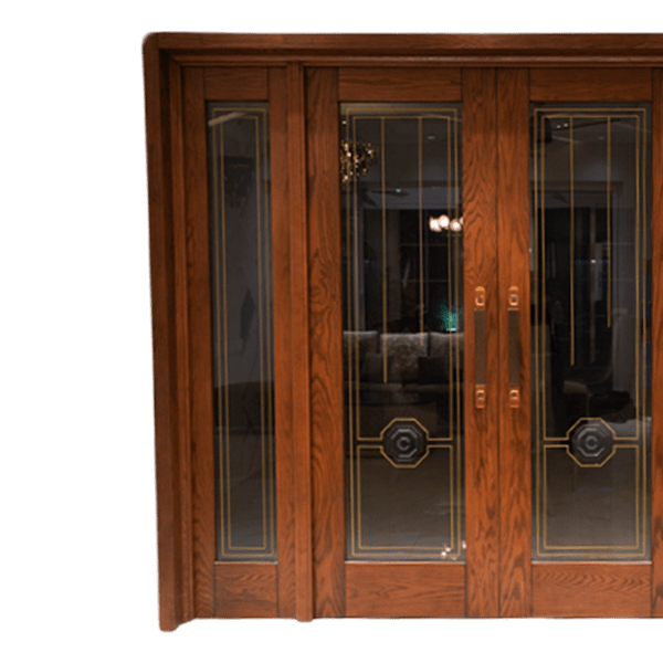 Contemporary Double Entry Door