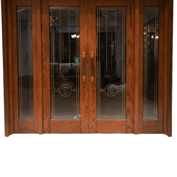 Contemporary Double Entry Door