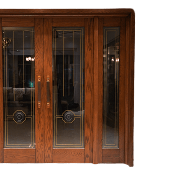 Contemporary Double Entry Door