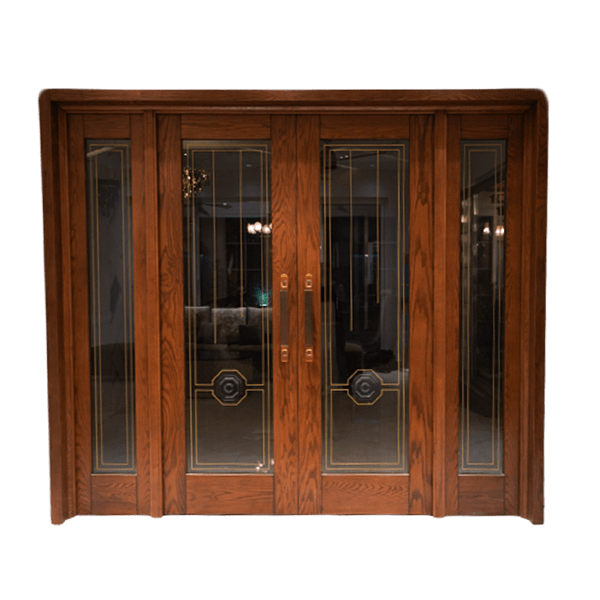 Contemporary Double Entry Door