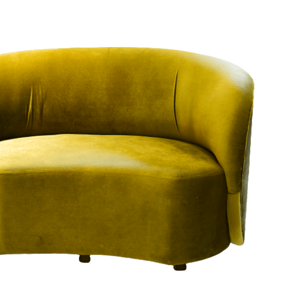 Luxurious Living Golden Glory Round Sofa