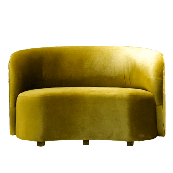 Luxurious Living Golden Glory Round Sofa