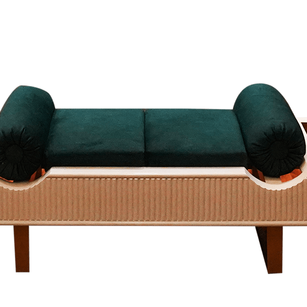 Contemporary Open Two-Seater Sofa