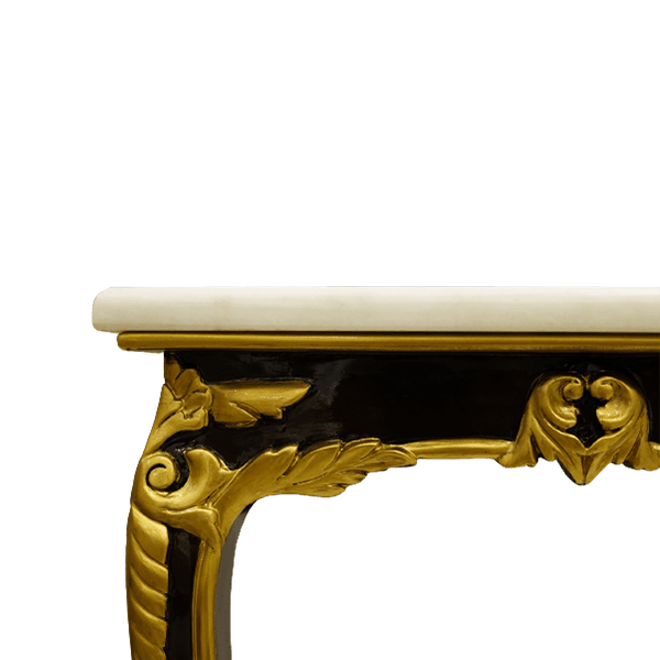 Marble Marvel Classic Golden Table