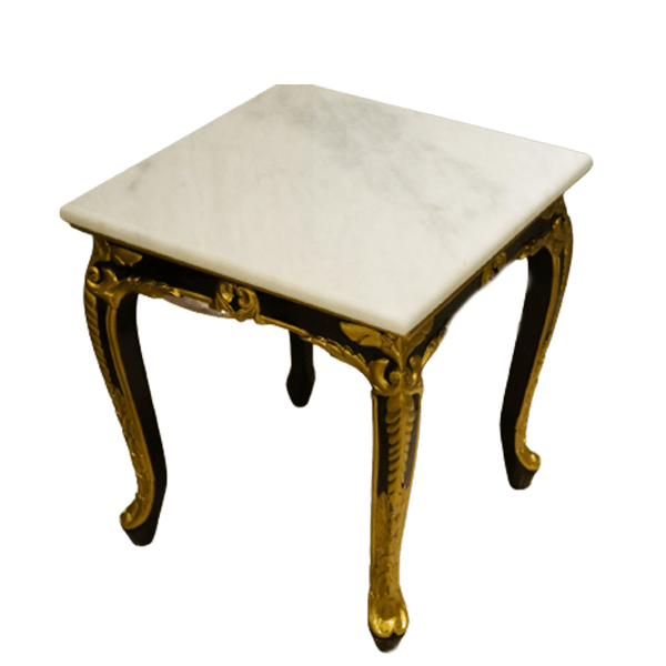 Marble Marvel Classic Golden Table