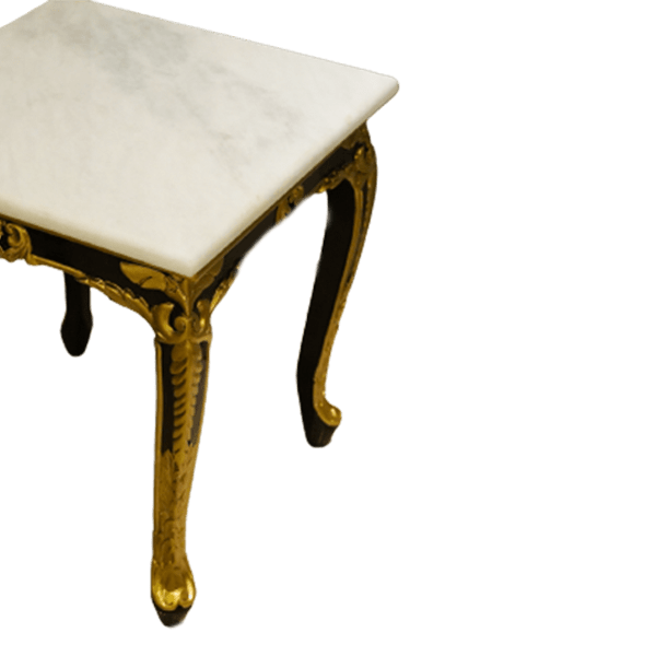 Marble Marvel Classic Golden Table