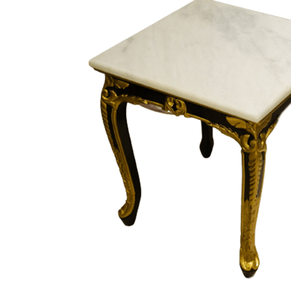 Marble Marvel Classic Golden Table