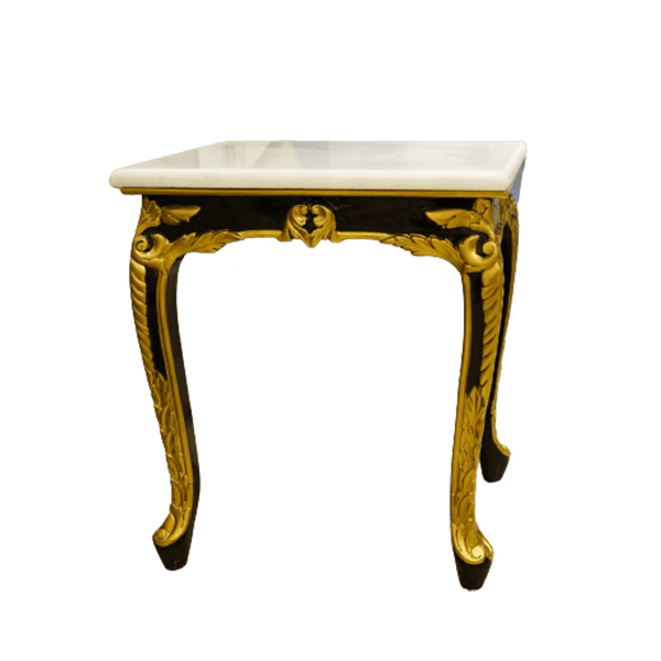 Marble Marvel Classic Golden Table