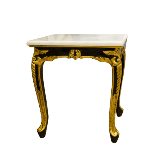 Marble Marvel Classic Golden Table