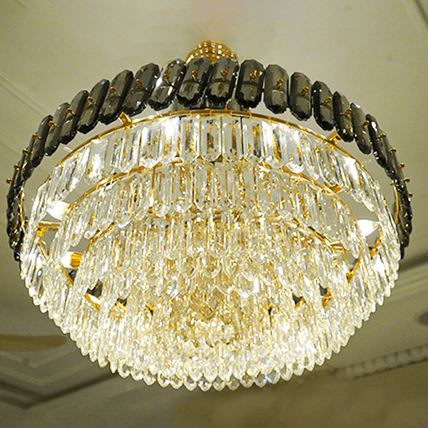 Glimmering Gems Crystal Prism Chandelier