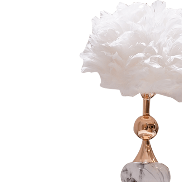 Traditional White Table Lamp