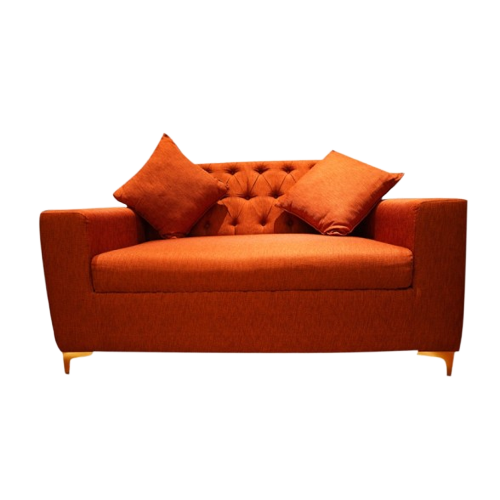 Burnt Orange Bliss 2-Seater Sofa