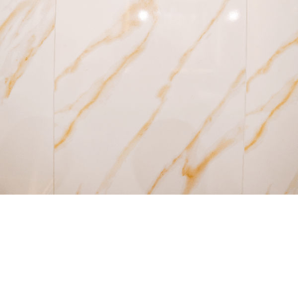 Golden Bordered Kitchen Tiles